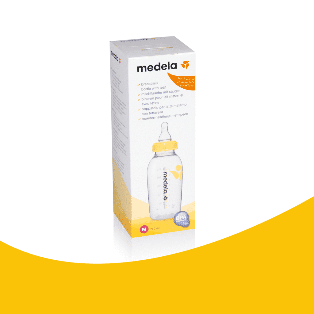 Medela Moedermelkflesje 250 ml Met Medium Flow Speen