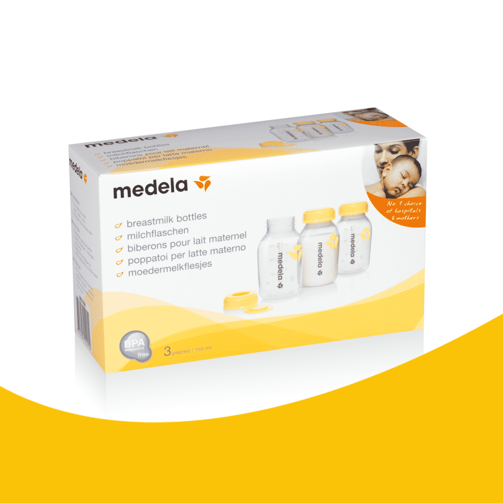 Medela Moedermelkflesjes 150 ml, per 3 stuks