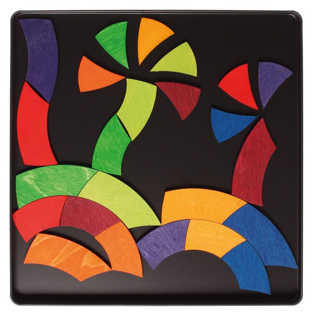 Grimms Magnetic Puzzle Coloring Circle