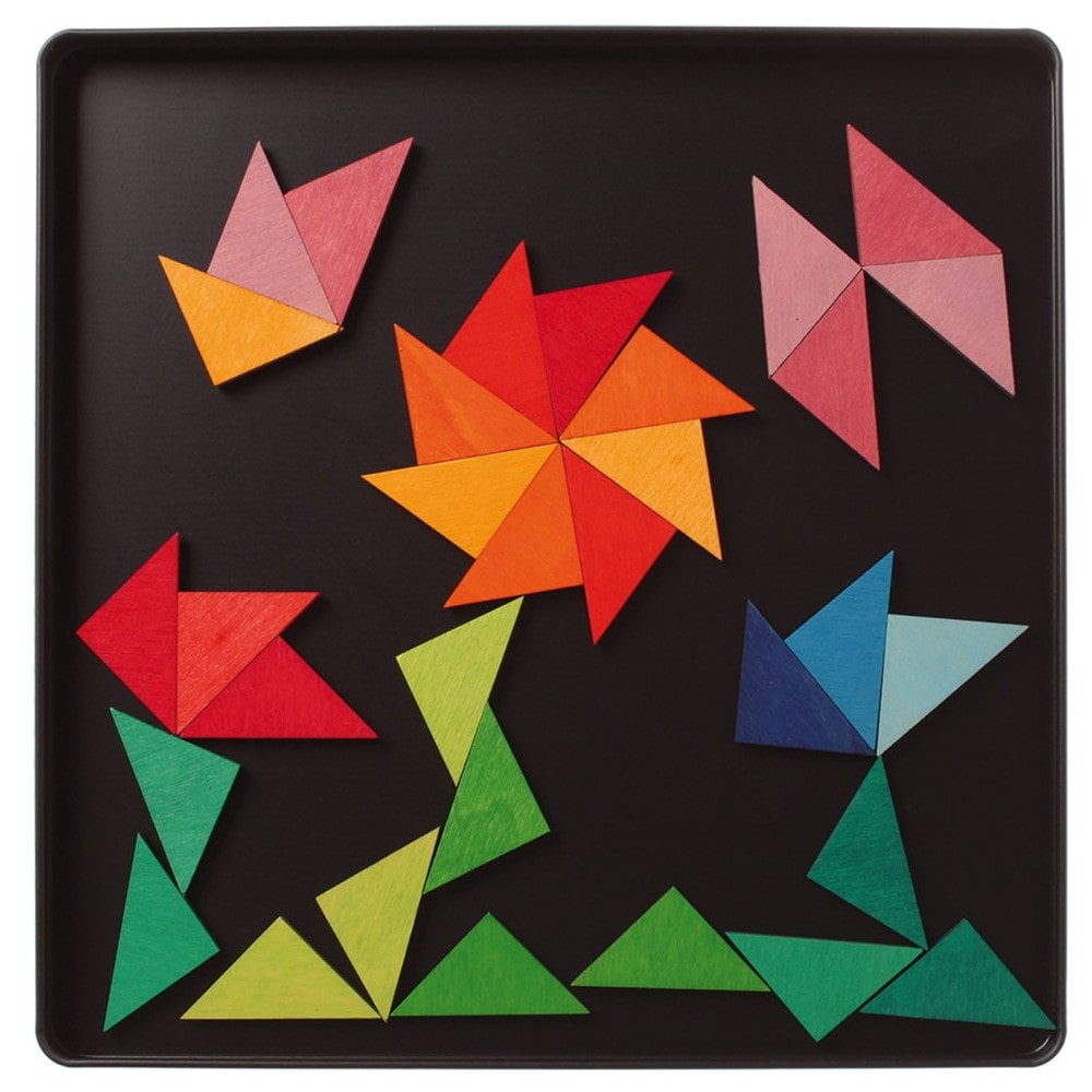 Grimms Magnetic Puzzle Triangles