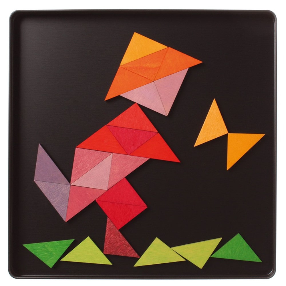 Grimms Magnetic Puzzle Triangles