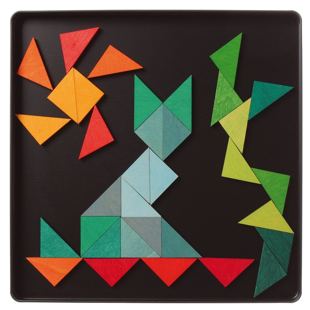 Grimms Magnetic Puzzle Triangles