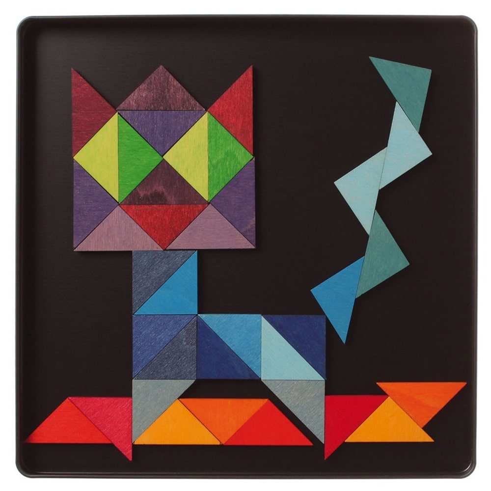 Grimms Magnetic Puzzle Triangles