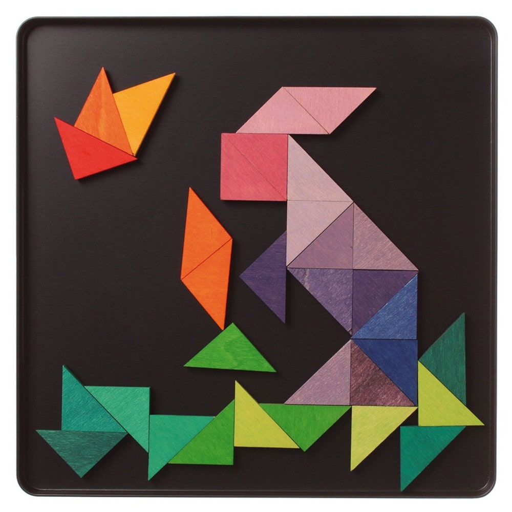 Grimms Magnetic Puzzle Triangles