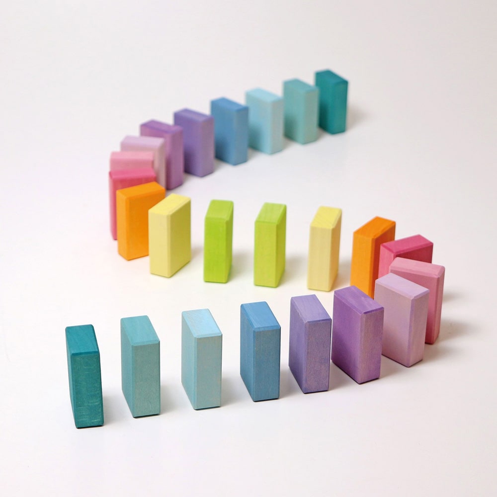 Grimms Building Blocks Duo - Pastel