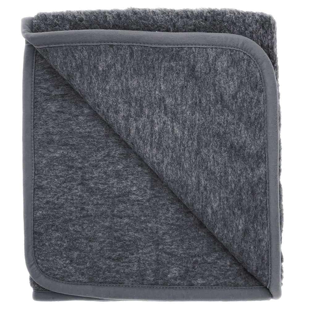 Alwero Wool Blanket Thumbled 140x200cm - Anthracite