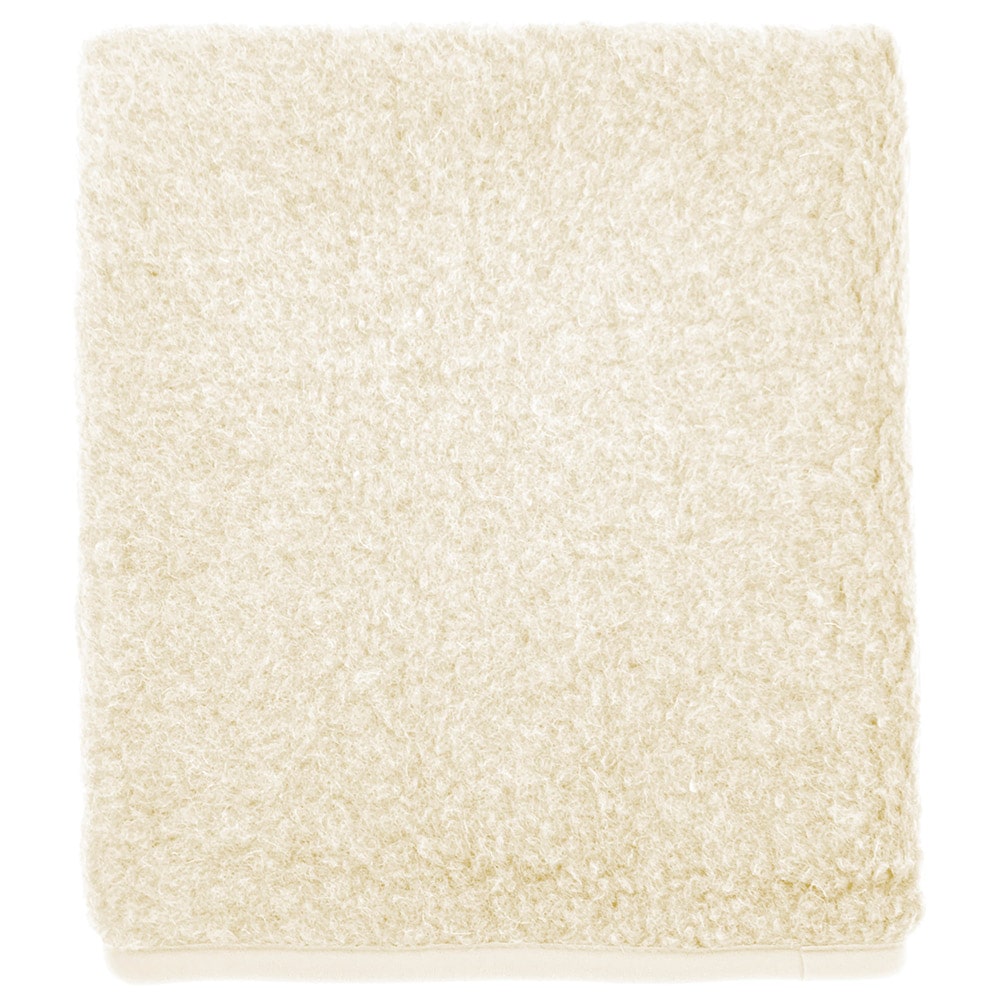 Alwero Wool Blanket Thumbled 100x140cm - Natural