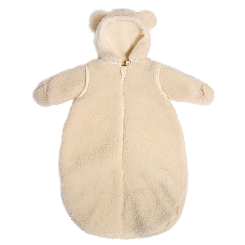 Alwero Sleeping Bag Perry 0-12 Months 100% Wool Natural