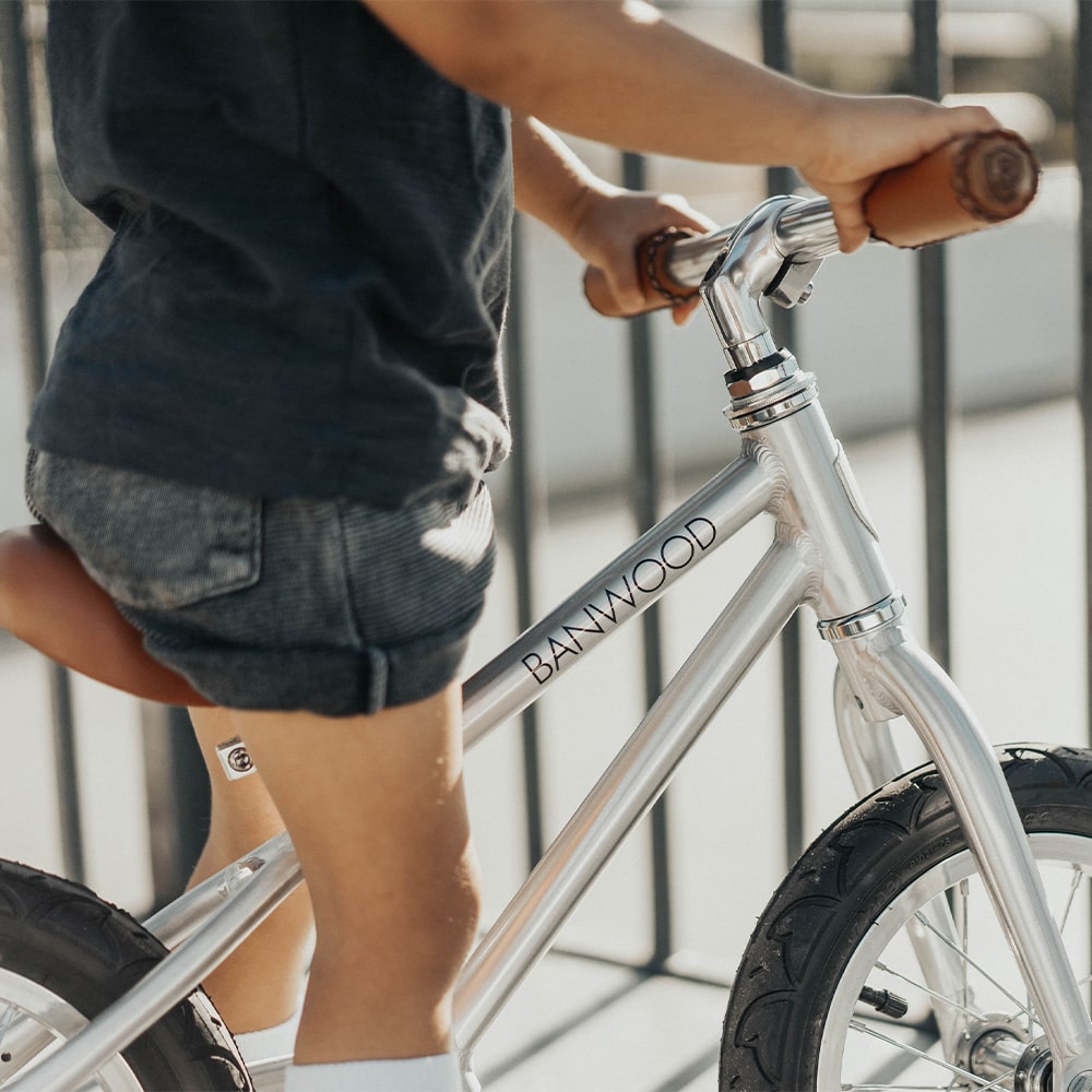 Banwood Fiets First Go - Chroom