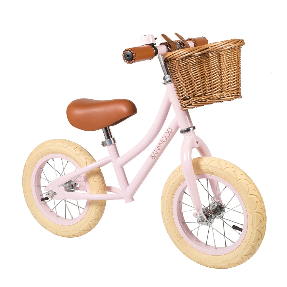 Banwood Fiets First Go - Roze
