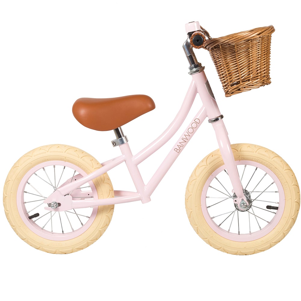 Banwood Fiets First Go - Roze