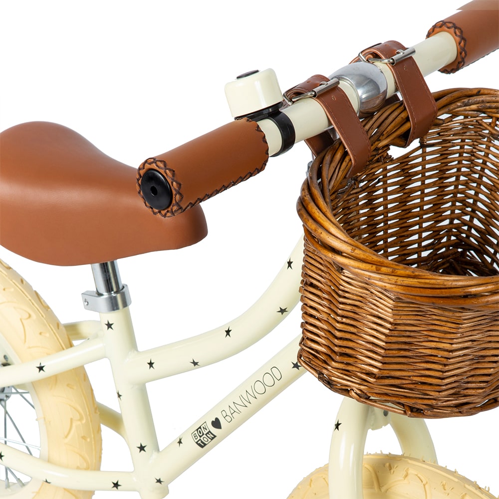 Banwood Fiets First Go Sterren Creme