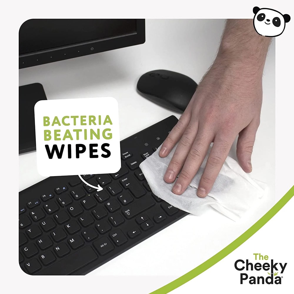 Cheeky Panda Antibacterial Cleaning Wipes 100 pcs