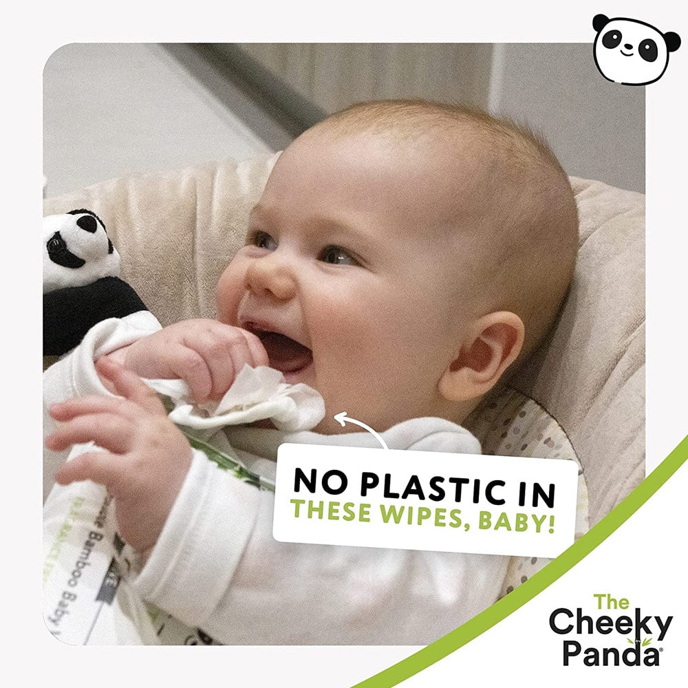 Cheeky Panda Baby Wipes 64 Pieces