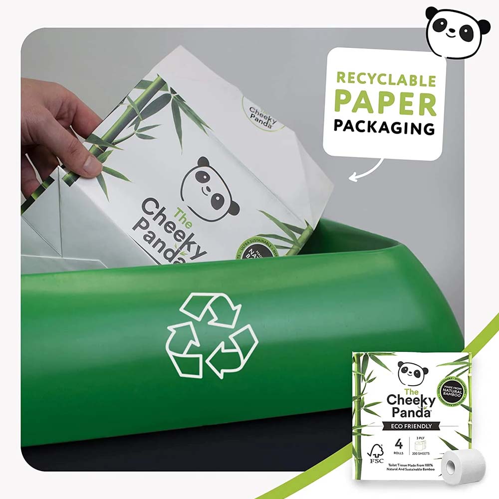 Cheeky Panda Toilet Paper 9 Rolls