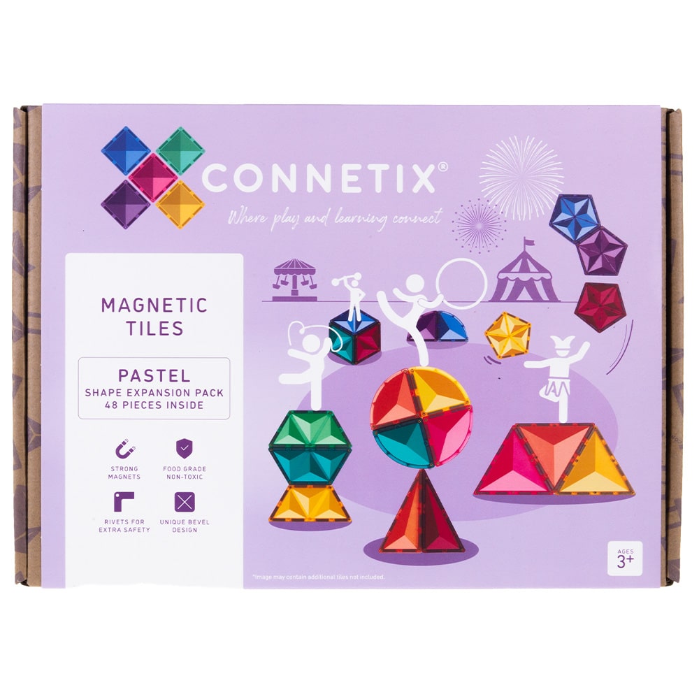 Connetix Tiles Pastel 48 delige Shape Expansion