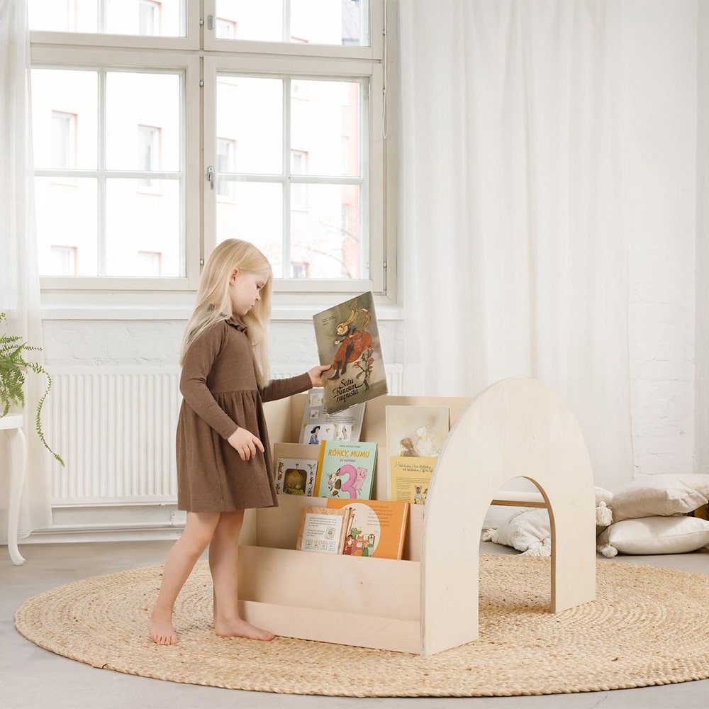 Fitwood Montessori Boekenplank Kumpu