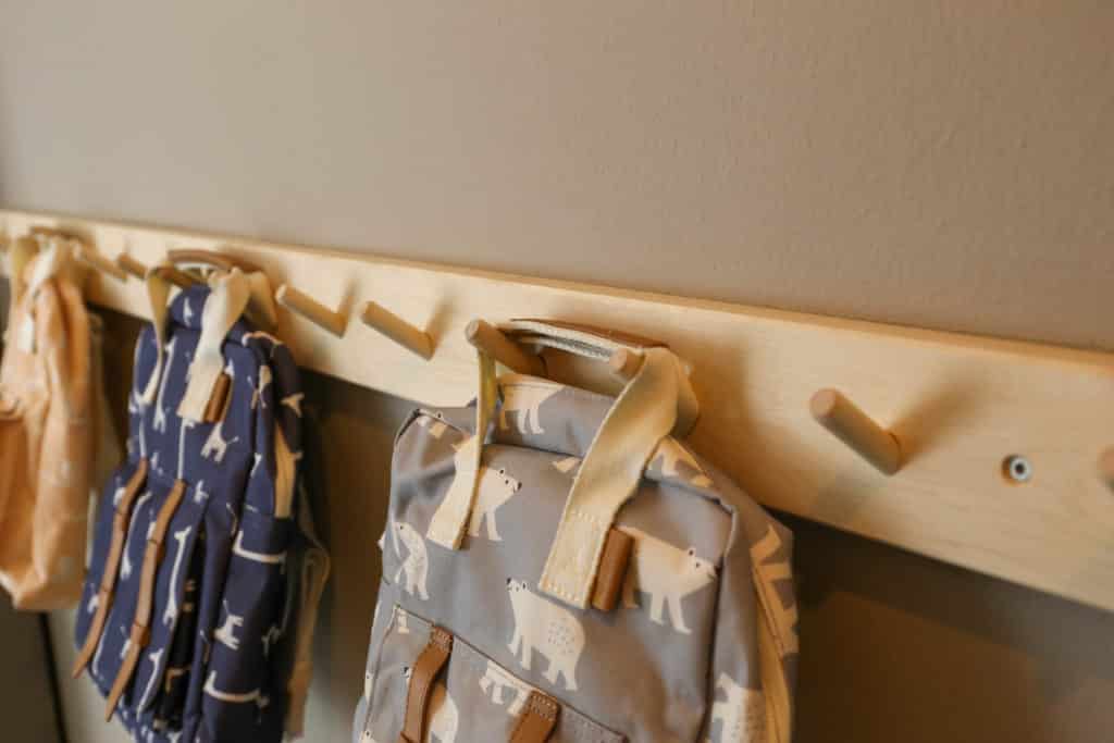 Iris Hantverk Coat Rack with 7 Hooks