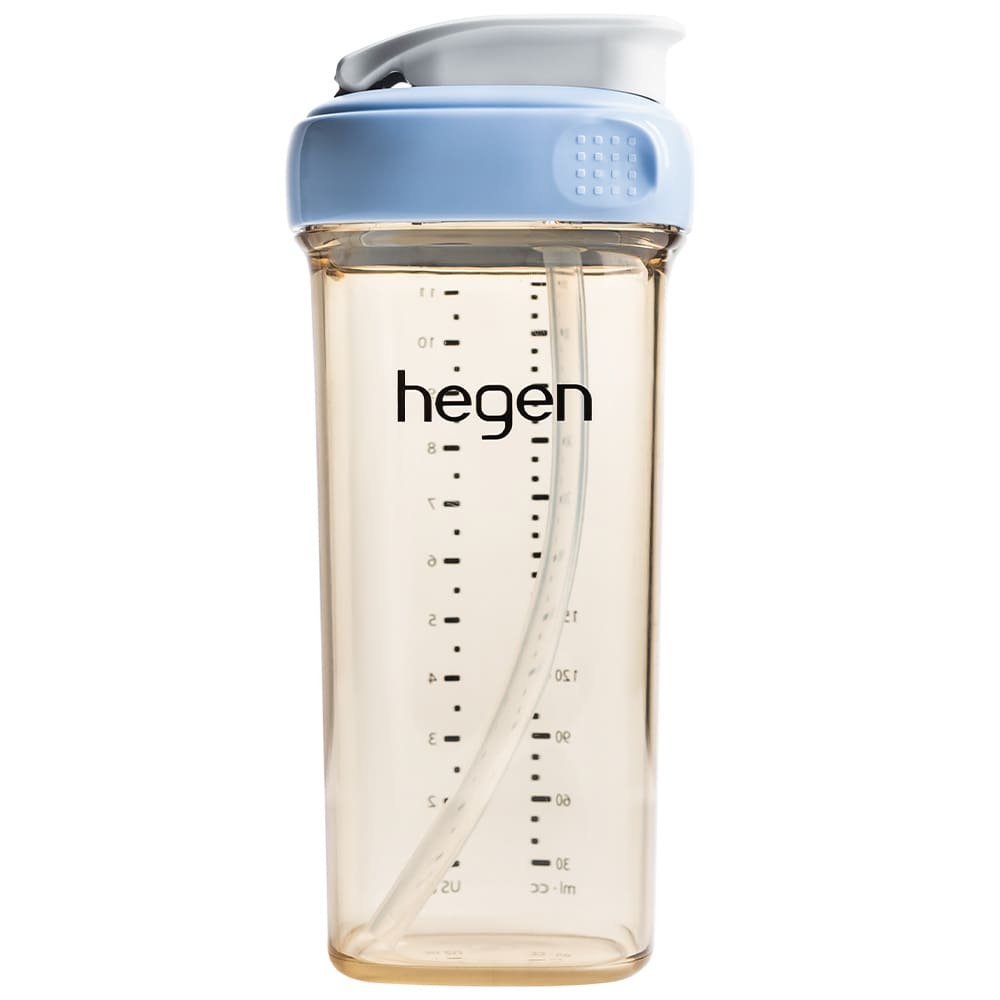 Hegen Straw Cup 330ml PPSU PCTO Blue