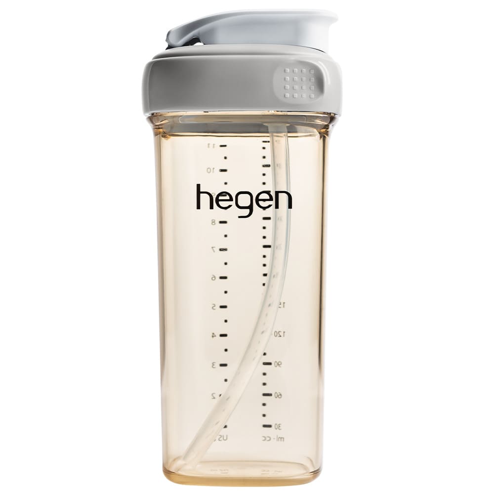 Hegen Straw Cup 330ml PPSU PCTO Gray