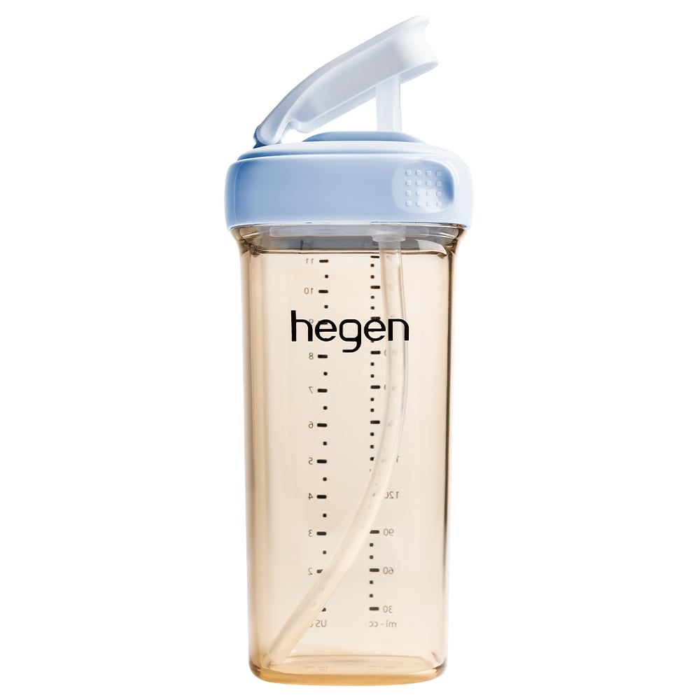 Hegen Straw Cup 330ml PPSU PCTO Blue