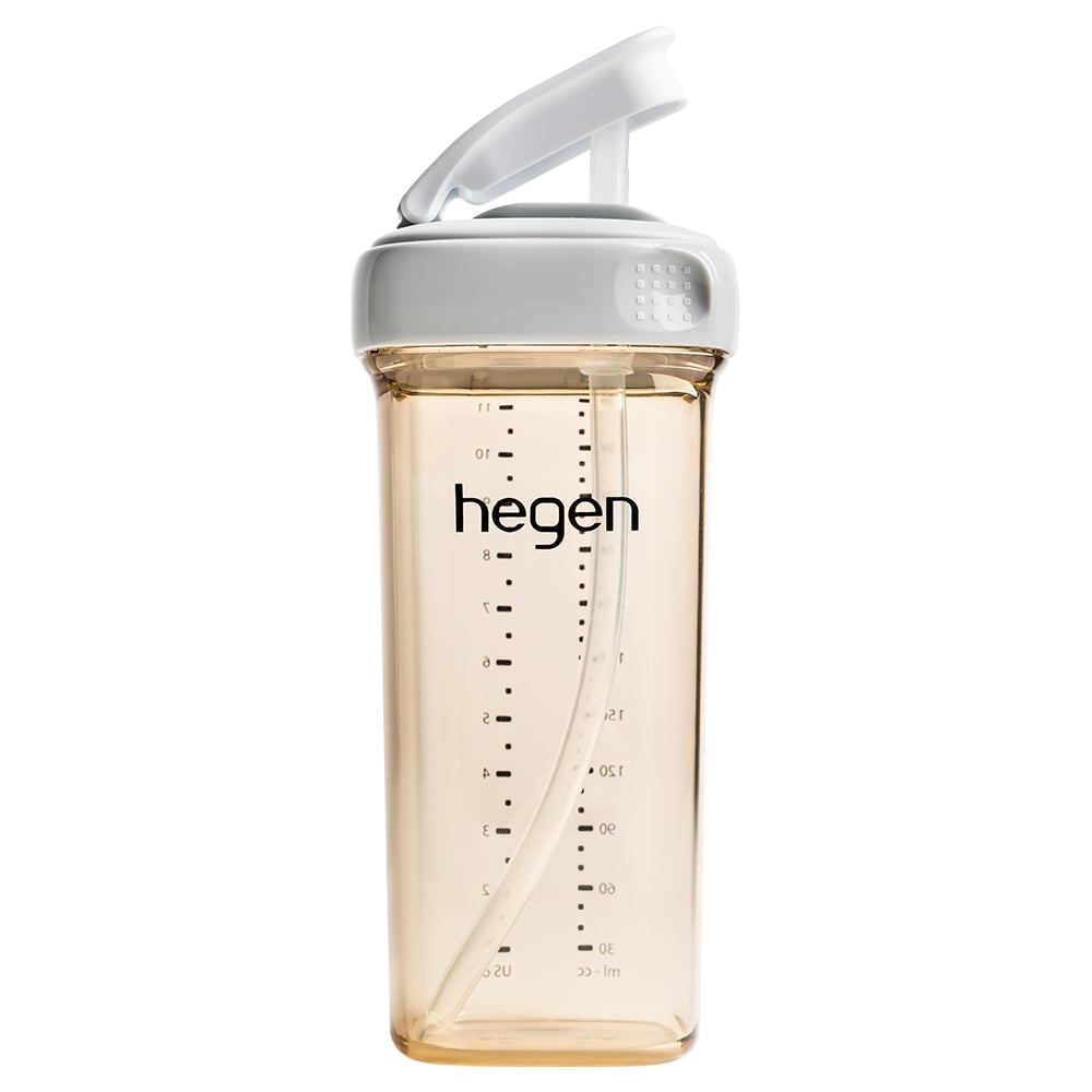 Hegen Straw Cup 330ml PPSU PCTO Gray