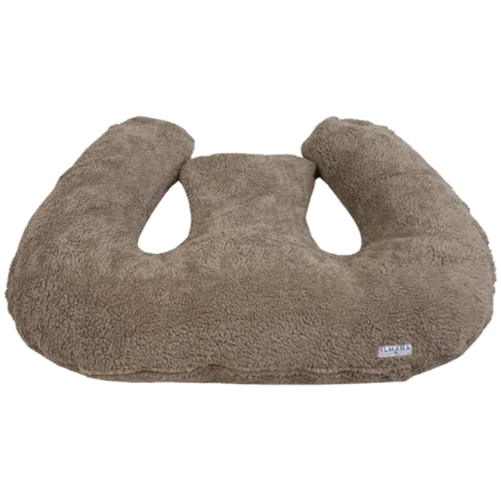 Ilmaha Nursing Pillow Twins Teddy - Taupe