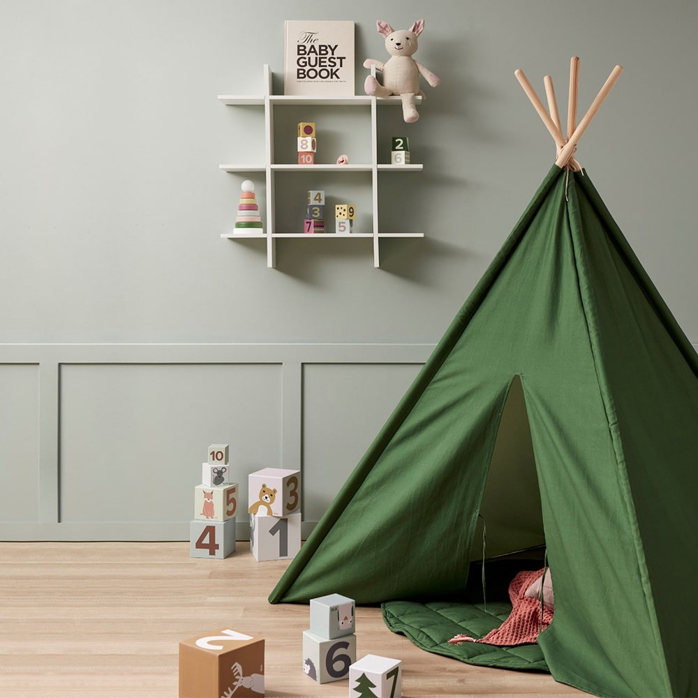 Kids Concept Tipi Tent Donker Groen