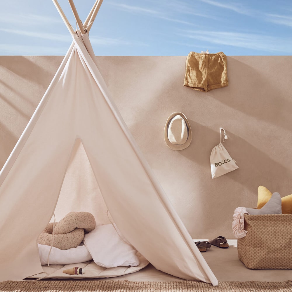 Kids Concept Tipi Tent Off White