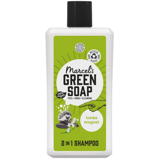 Marcels Green Soap 2in1 Shampoo 500ml Tonka en Muguet