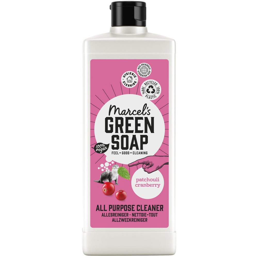 Marcels Green Soap Allesreiniger 750ml Patchouli en Cranberry