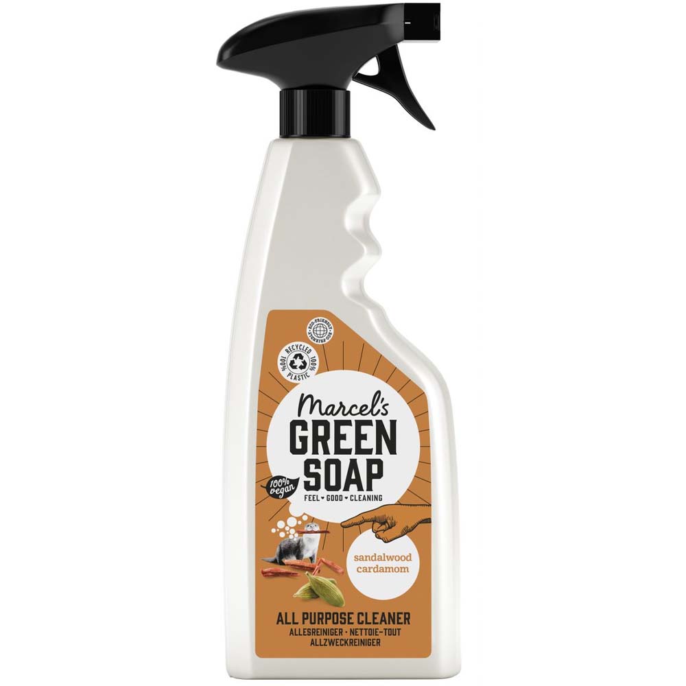 Marcels Green Soap Allesreiniger Spray 500ml Sandelhout en Kardemom