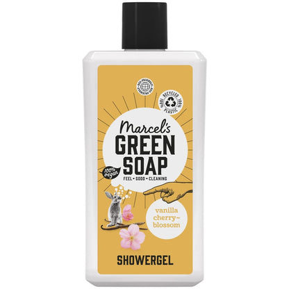 Marcels Green Soap Shower Gel 500ml Vanilla en Kersenbloesem