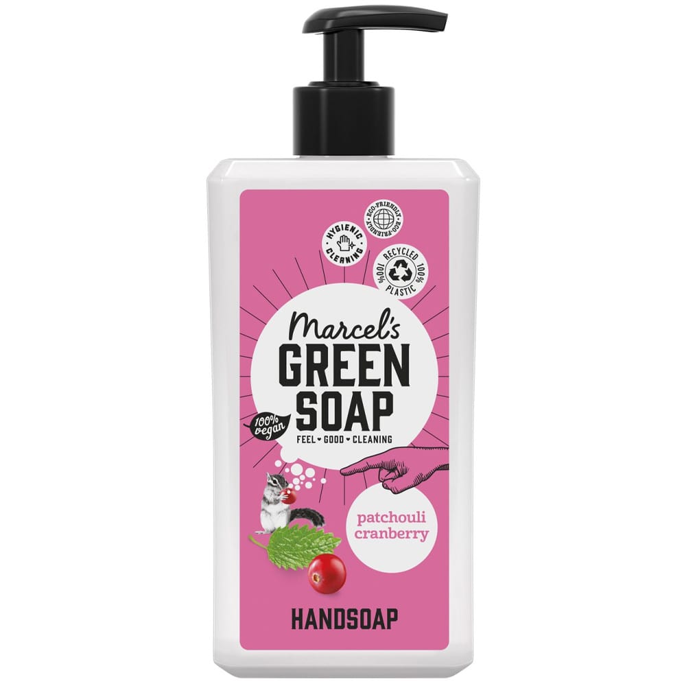 Marcels Green Soap Hand Soap 500ml Patchouli and Cranberry