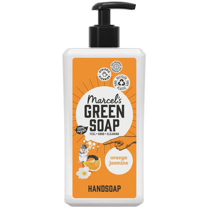 Marcels Green Soap Handzeep 500ml Sinaasappel en Jasmijn