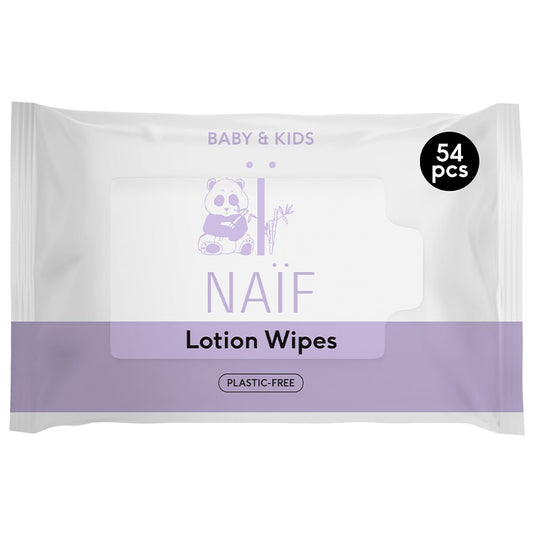 Naif Lotion Babydoekjes Single Pack 54st