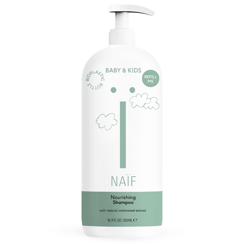 Naif Mild Shampoo Baby and Kids Pump Bottle 500ml