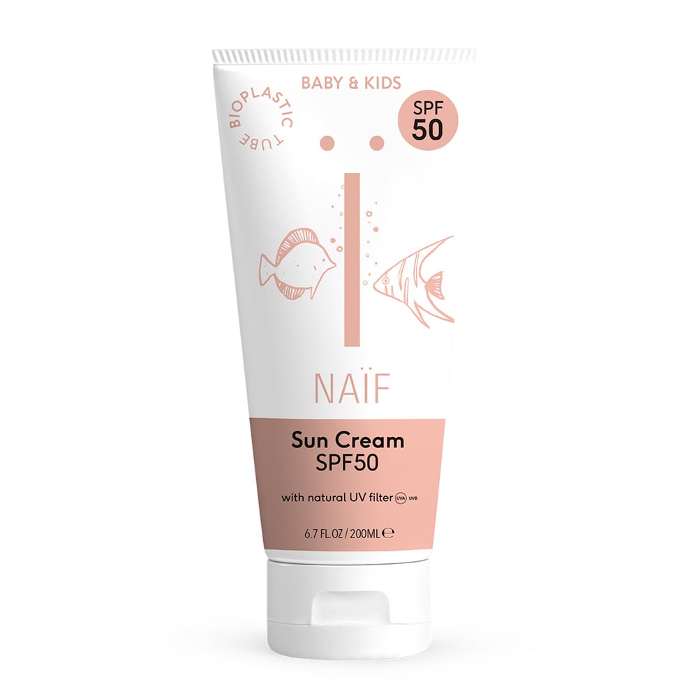 Naif Natuurlijke Zonnebrandcrème SPF 50 voor Baby en Kids 200ml