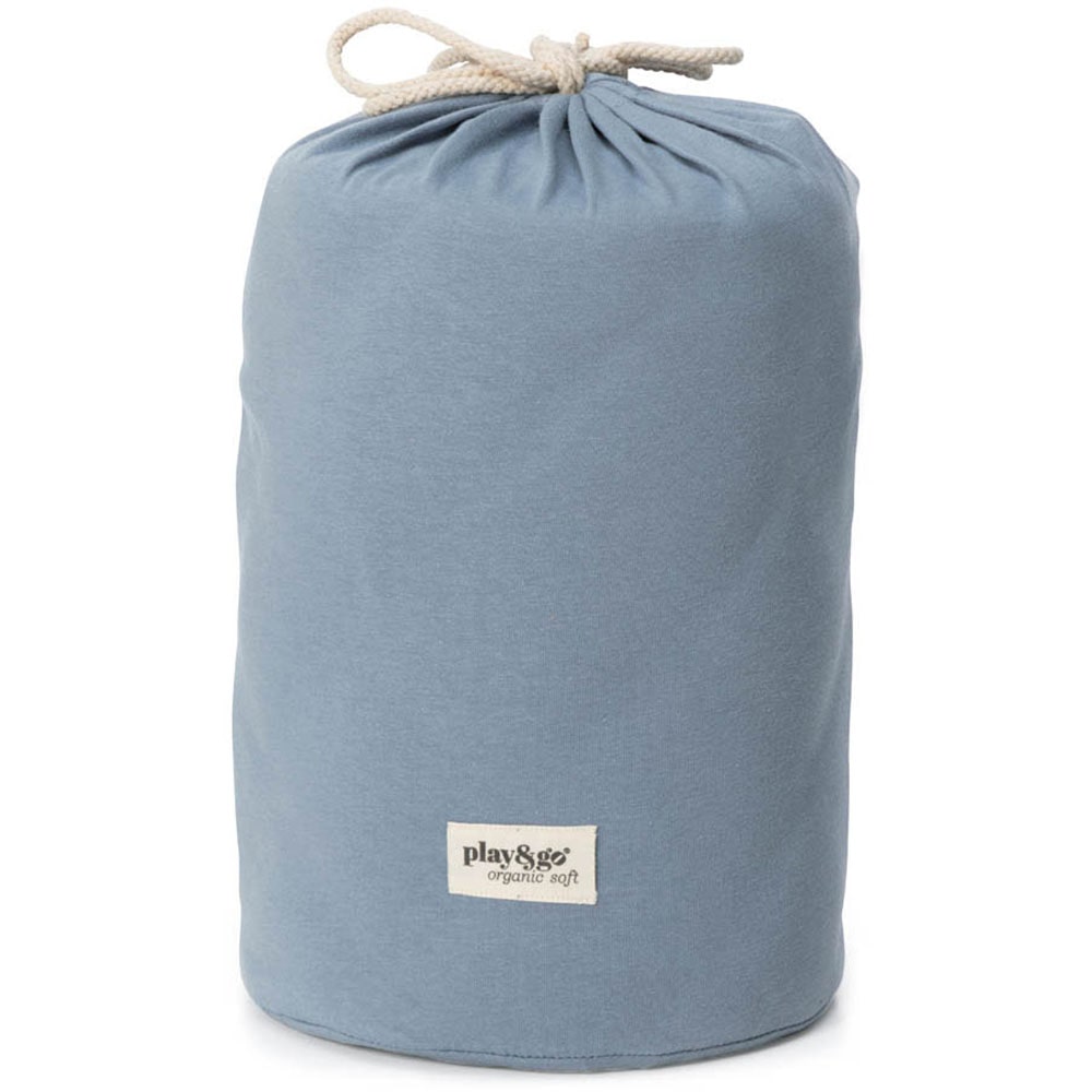 Play and Go Storage Bag - Playmat Organic Dusty Blue