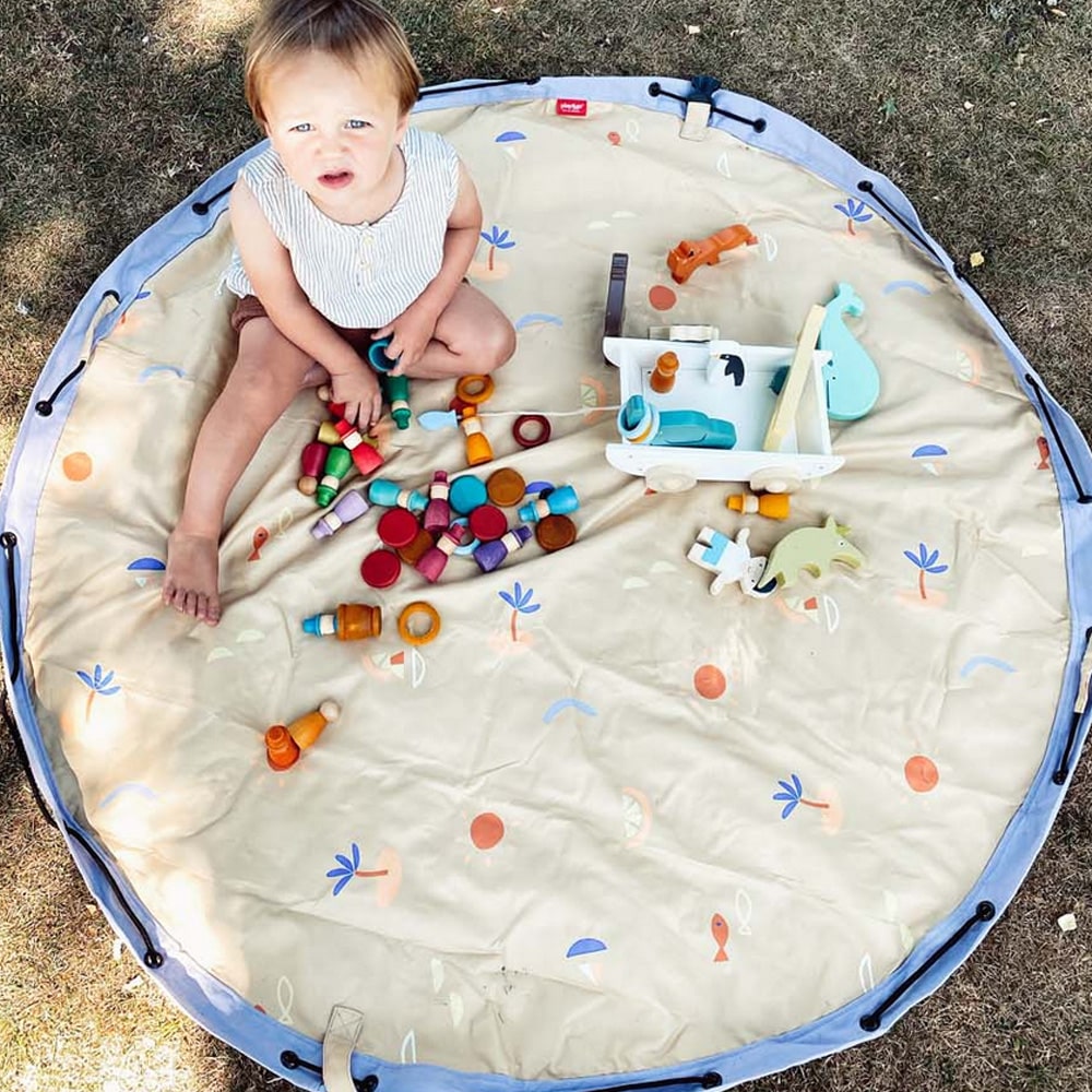 Play and Go Storage Bag - Playmat Outdoor Sea