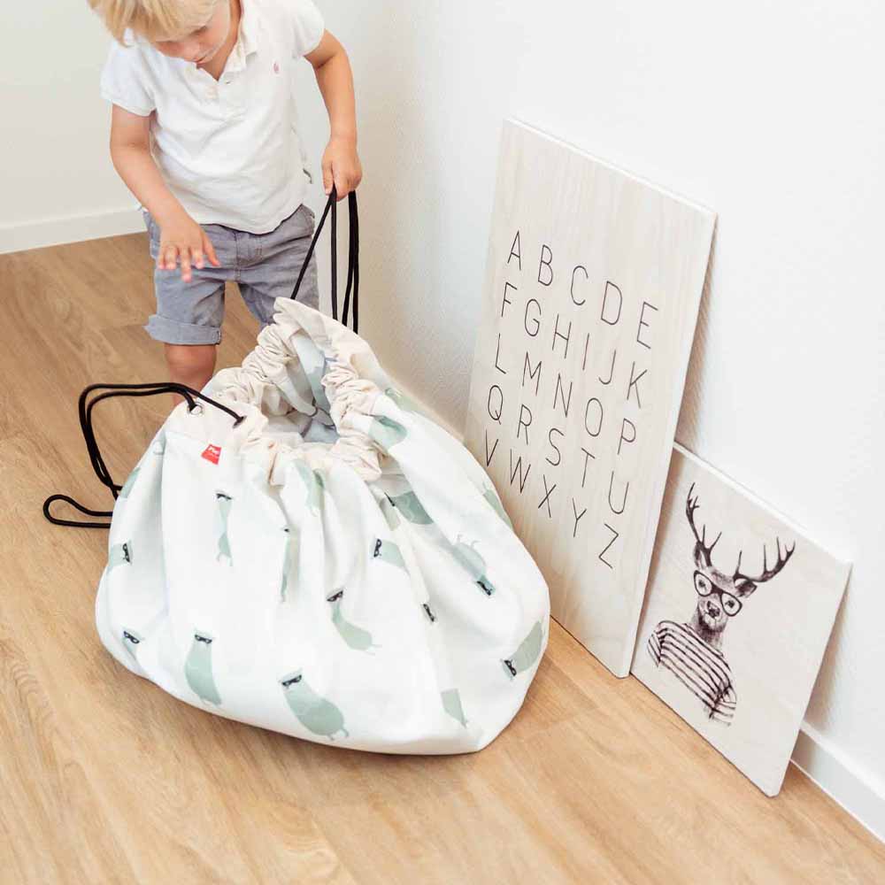 Play and Go Storage Bag - Playmat Trainmap Bears