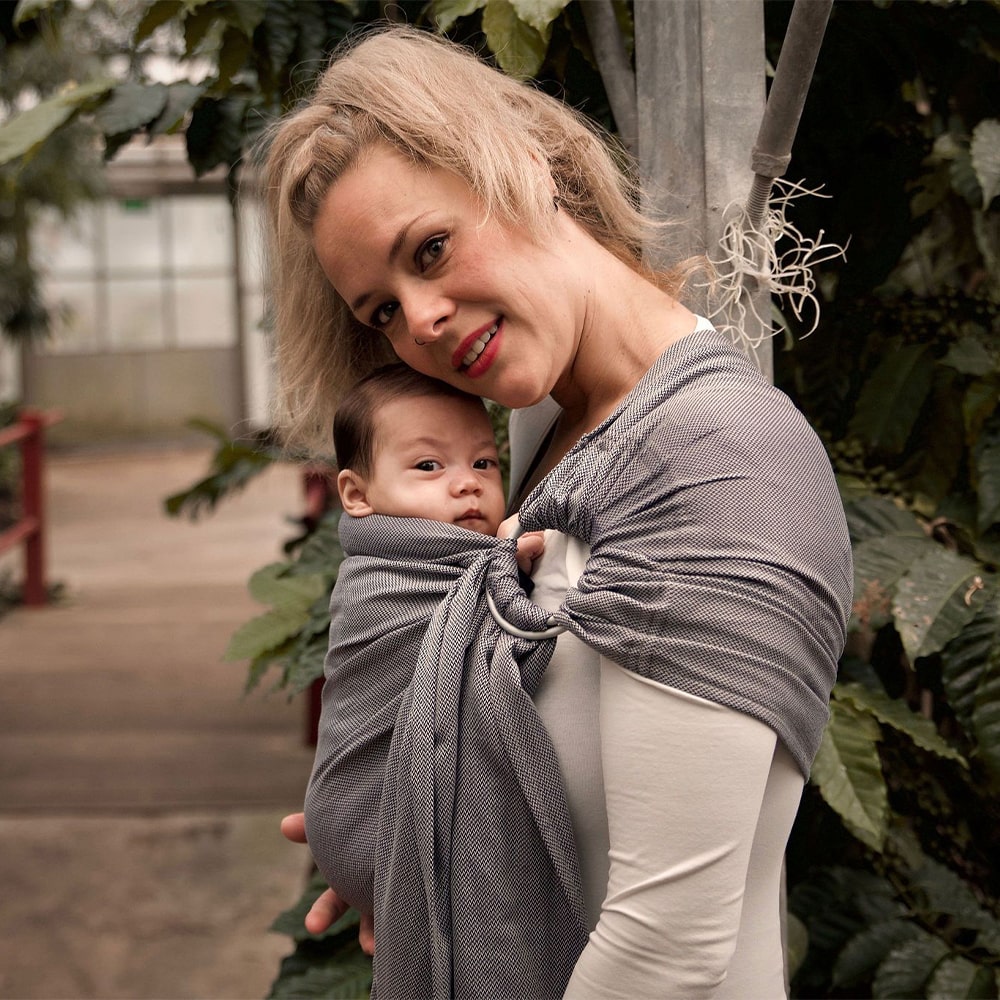 Pure Baby Love Ringsling Organic - Navy