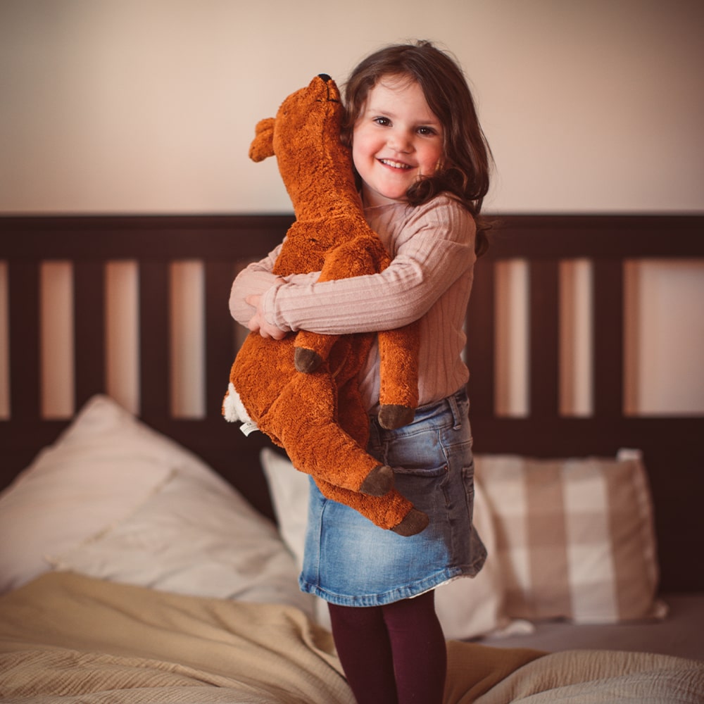 Senger Naturwelt Knuffel Met Warmtekussen Hert - Groot