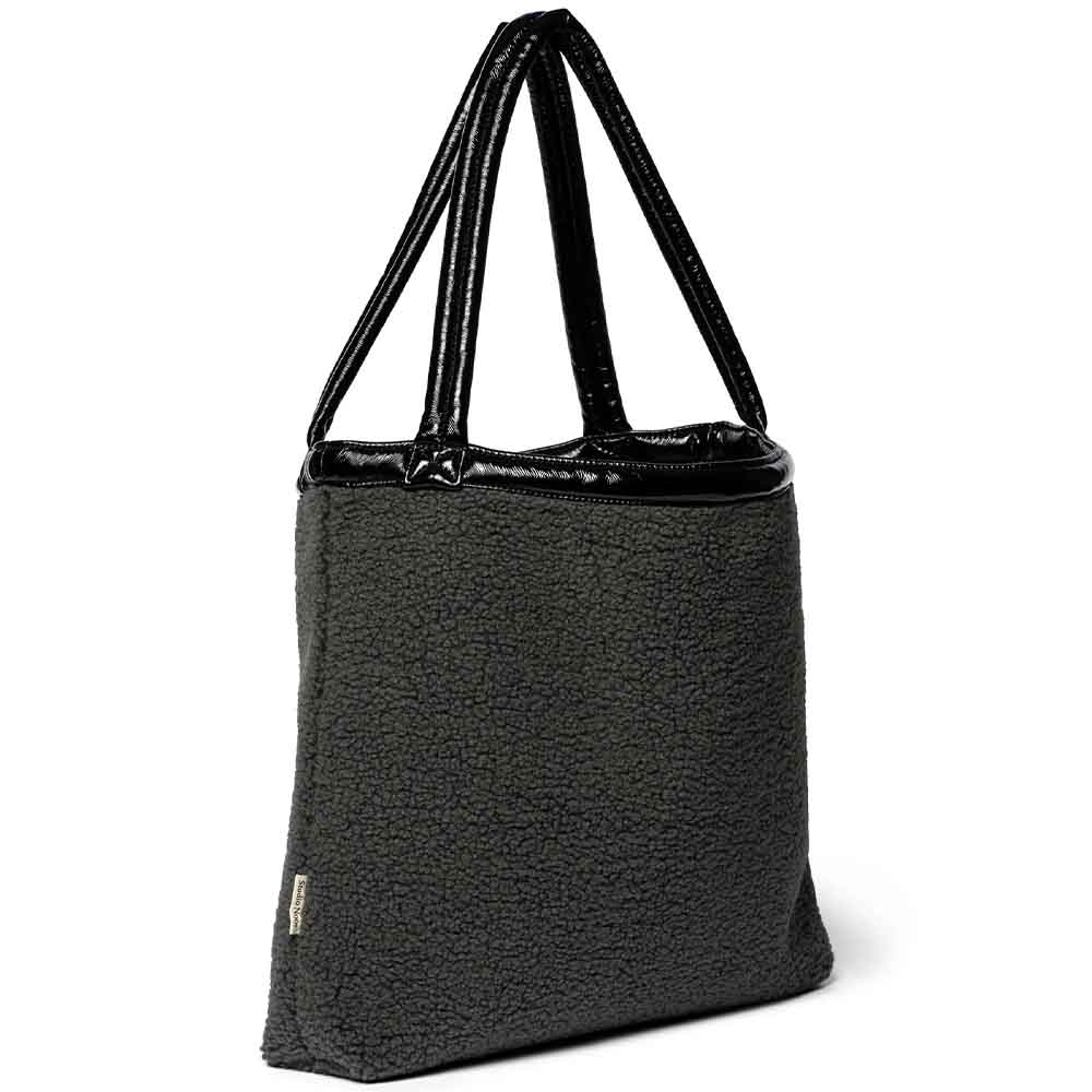 Studio Noos Mom Bag Reversible Lacquer Teddy