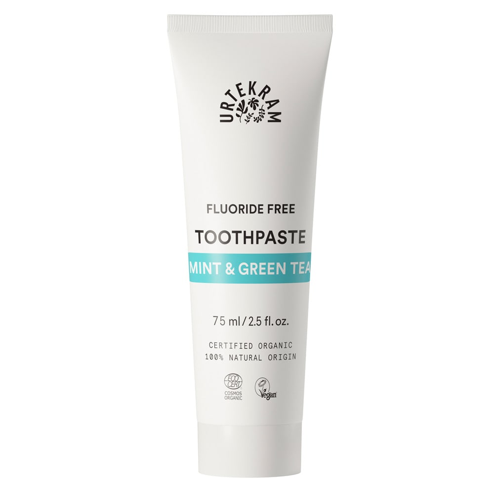 Urtekram Toothpaste Mint and Green Tea 75ml