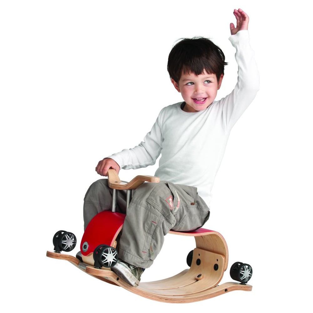 Wishbone Flip Balance Bike - Red