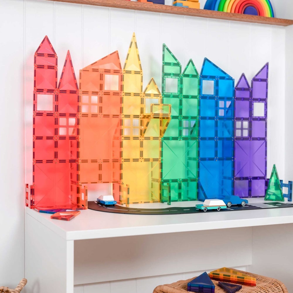 Connetix Tiles Rainbow 102 Piece Creative Pack