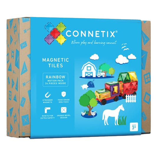 Connetix Tiles 24 Delige Motion Pack