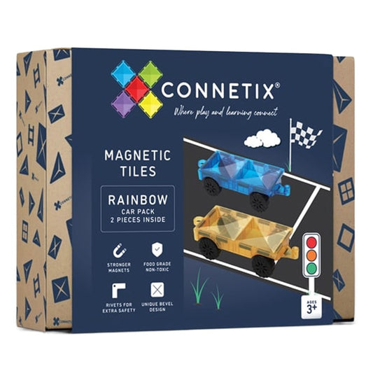 Connetix Tiles Auto Pack Uitbreidingsset 2 Stuks