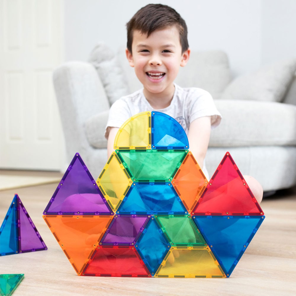 Connetix Tiles Rainbow 36 Piece Shape Expansion Pack